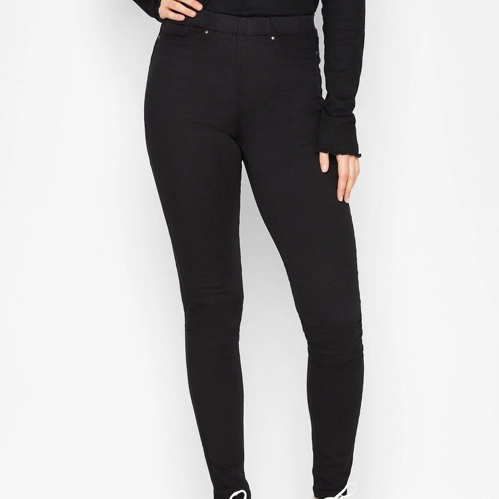 Long Tall Sally LTS Black High-Waist Skinny stretch Jean / leggings. (Jegging)